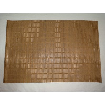 INDIVIDUAL 30X45 MARRON DOBLE HILO