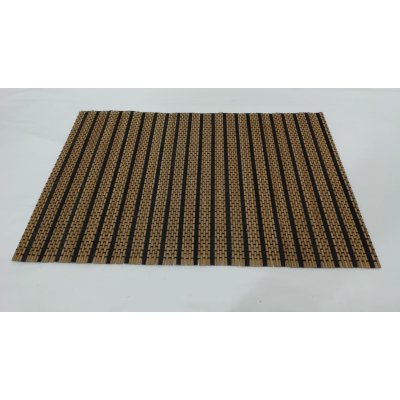 INDIVIDUAL 30X45 BEIGE CON NEGRO