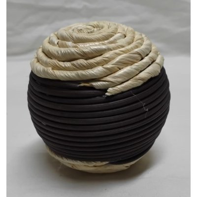 ESFERA SOGA NAT/MARRON 10 CM