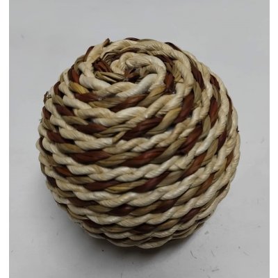 ESFERA TRENZ TRICOLOR 10 CM