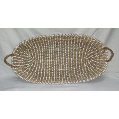 CENTRO/MESA OVAL C/MAN 8X70X40 CM