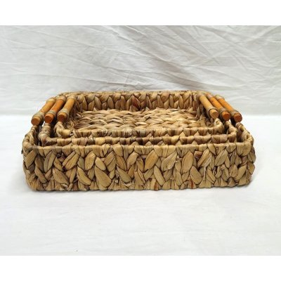 CAN RECT  X3 C/MAN BAN 9X38X30 CM