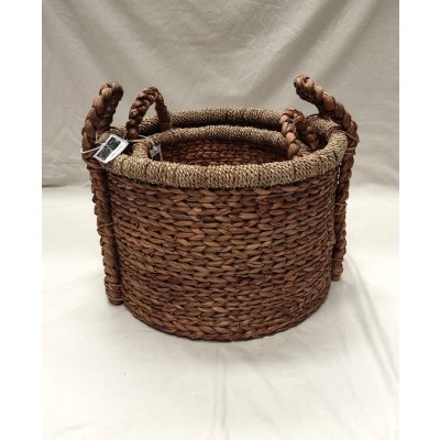 CANASTO X2 RED W.HYACINTH 38X48 CM