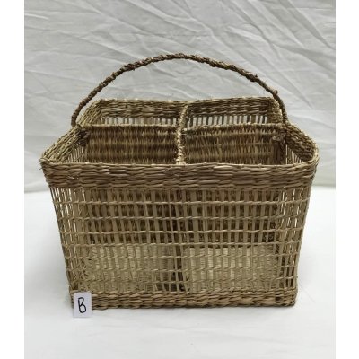 CANASTA SEAGRASS 18X26 CM C/MAN