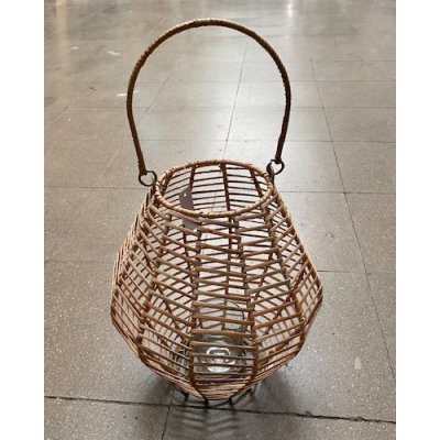 COLG PORTAV ROMBO RATTAN 43X26 CM